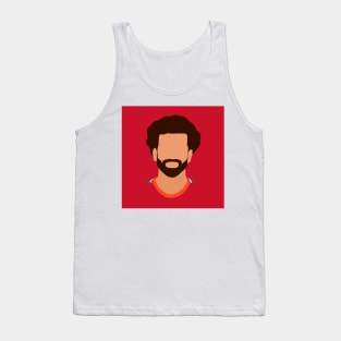 Mohamed Salah Minimalistic Face Art Tank Top